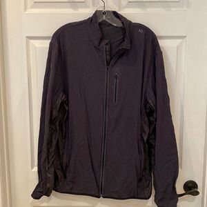 Mens lululemon black zip up